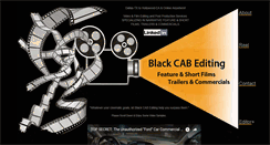 Desktop Screenshot of blackcabediting.com